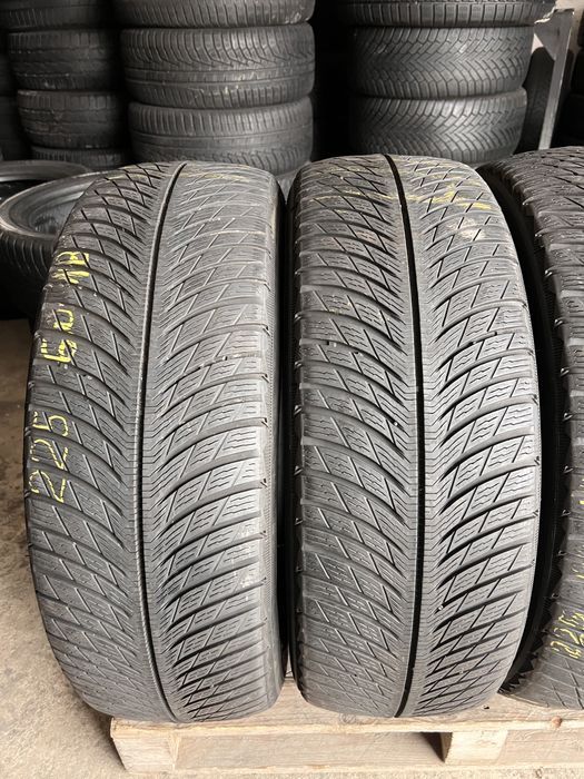 4 anvelope iarna 225/60/18 , michelin , 6-7 mm