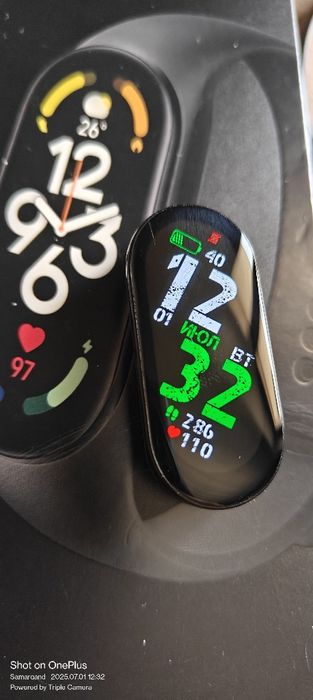 Mi band 7  +5шт ремни