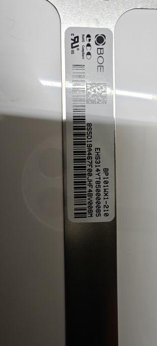 Display laptop 10", 13.3", 14"