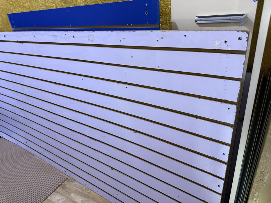 Декор-панели бу синии и белая