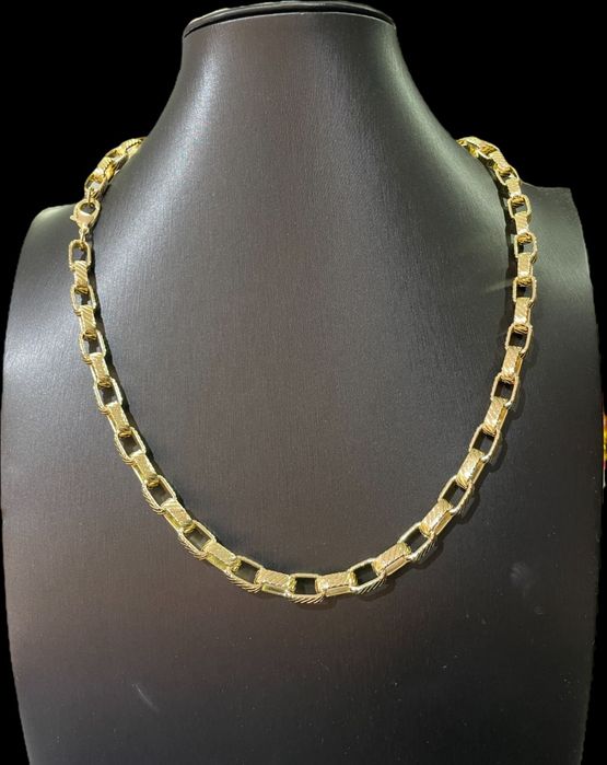 Lanțuri placate cu aur de 14 carate