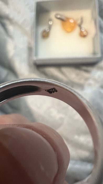 Серебряное укращения