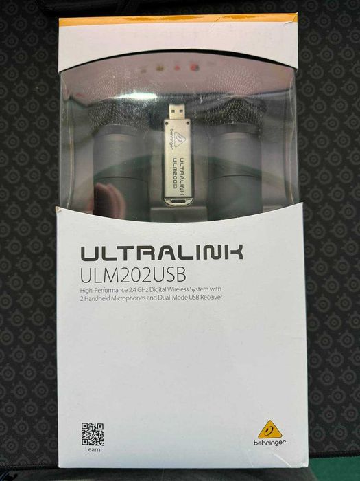 Микрофон Behringer Ultralink ULM202USB. Оригинал.