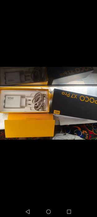 Poco x 7 pro karobka dokument full