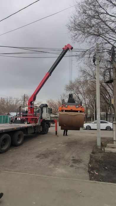 Услуги грузового манипулятора эвакуатора