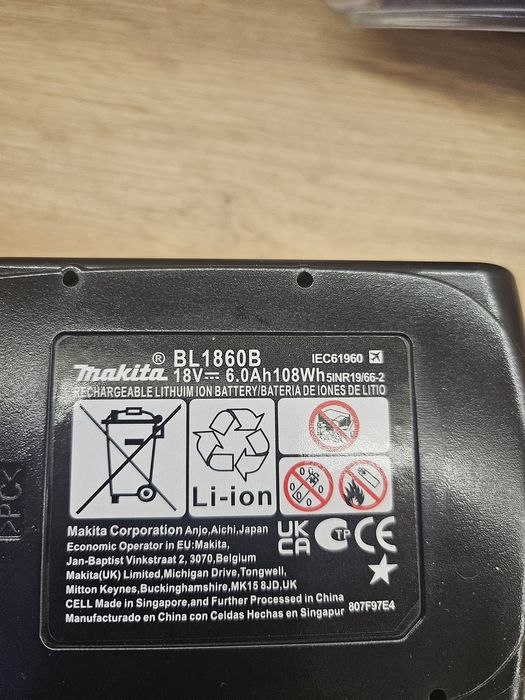 Батерии Makita 18V 6.0 AH 49евро бр.