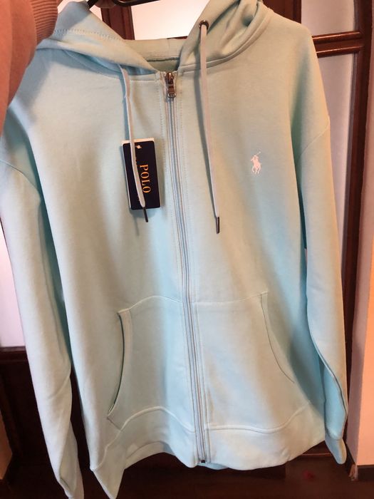 Hanorac barbati Polo Ralph Lauren(baby blue),marimea M