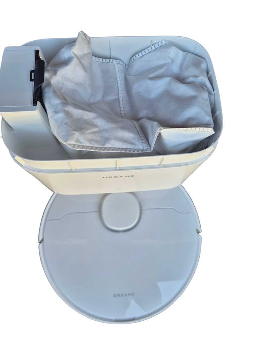 [REDUCERE -40%]Robot de aspirare cu stație de golire Dreame D10 Plus Gen 2, Open Box