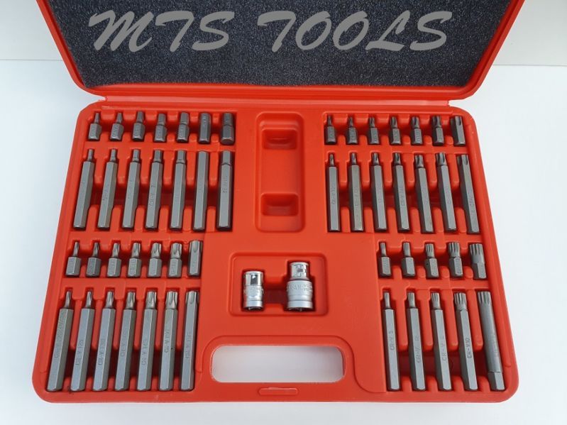 Trusa Biti bits Torx tors Imbus Spline 54 piese profesionala
