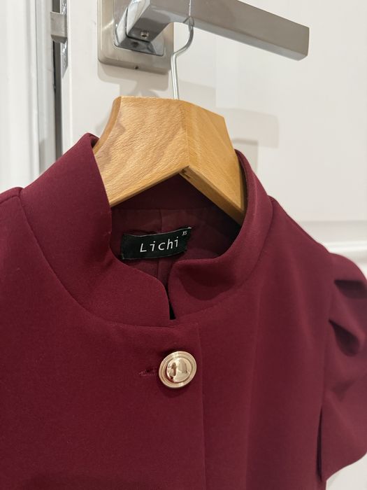 Вечернее платье Lichi бордовый