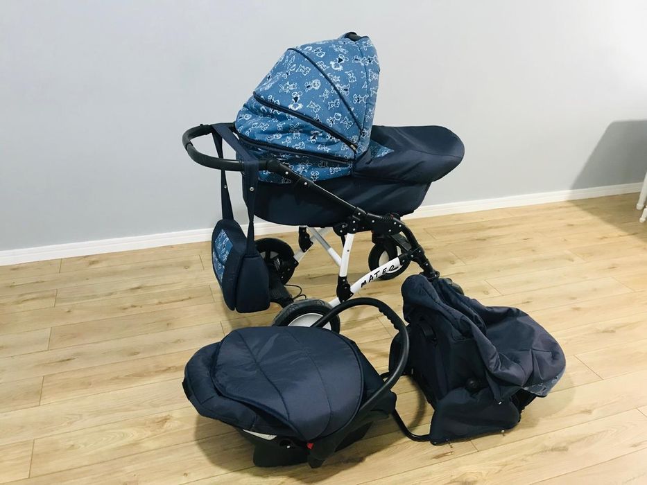 Коляска 3 в 1 трансформер Матео