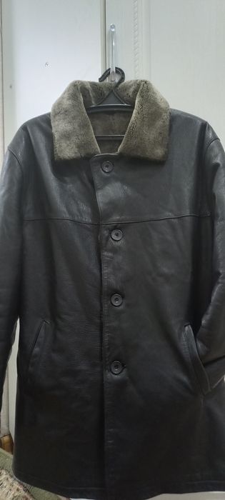 Продам кожанную дубленку