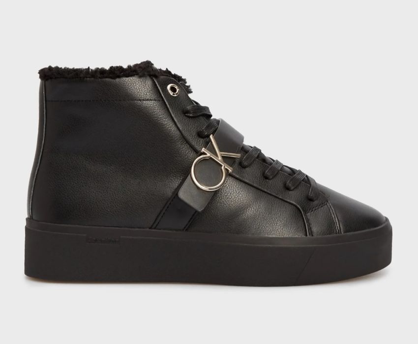 Кожени кецове Calvin Klein