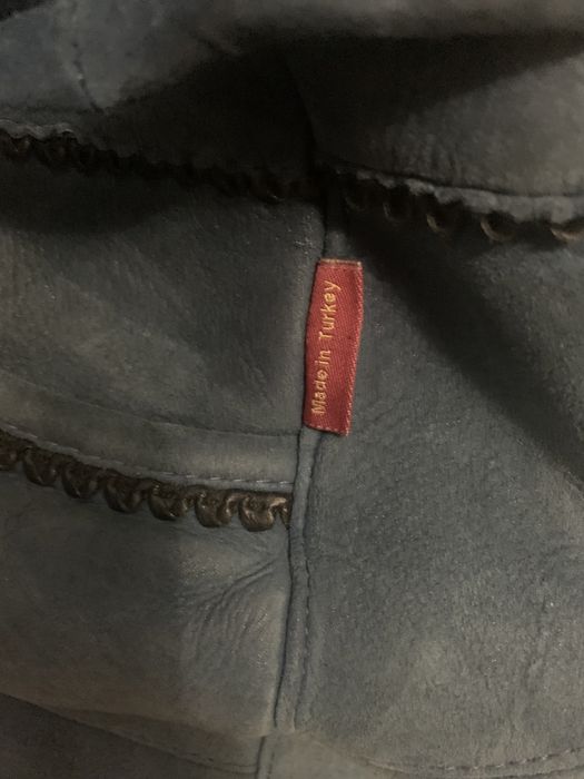 Детская натуральная дубленка