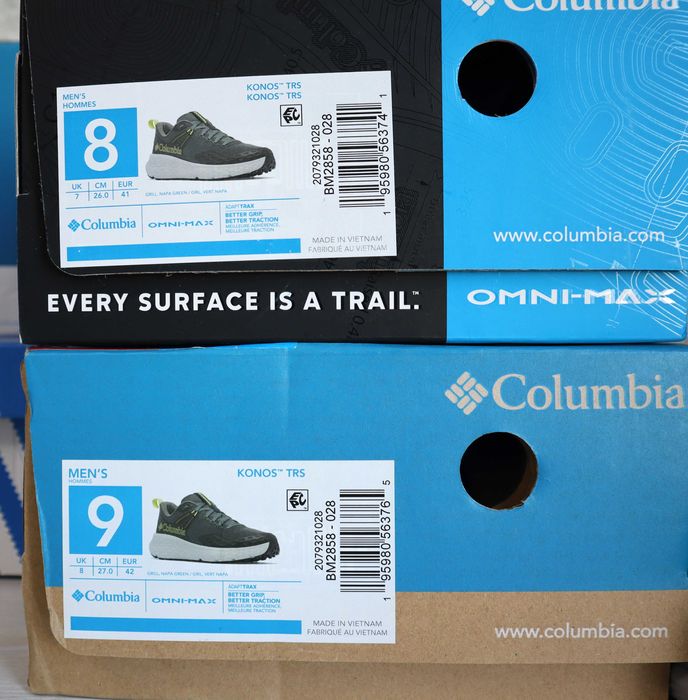 Кроссовки Columbia. Оригинал new US 8