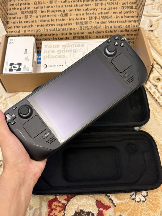 Steam Deck LCD 256gb EAC идеальное состояние