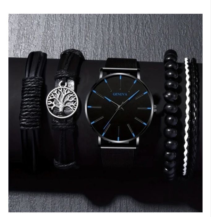 Кварцевые GENEVA 34900 нержавеющая сталь