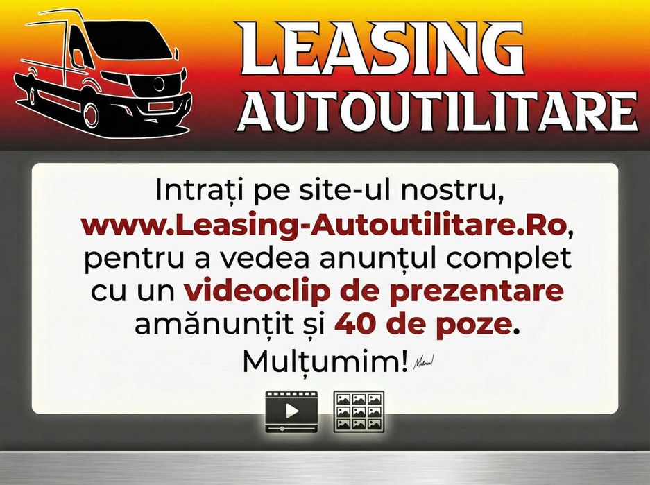 CITROEN JUMPER DOKA 7 Locuri+Bena / 48.000 Km/ Finanțare Leasing