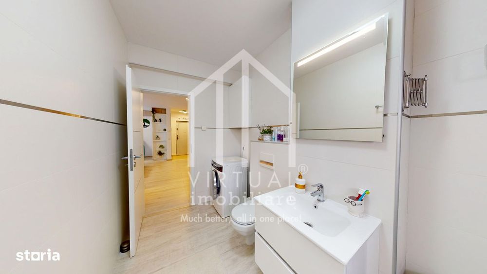 Apartament cu 3 camere, 71mp utili+balcon 12mp, loc de parcare
