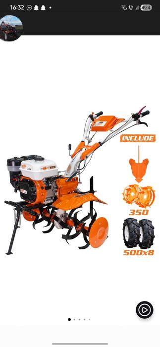 Vând motocultor ruris 731k de 8.5 cp