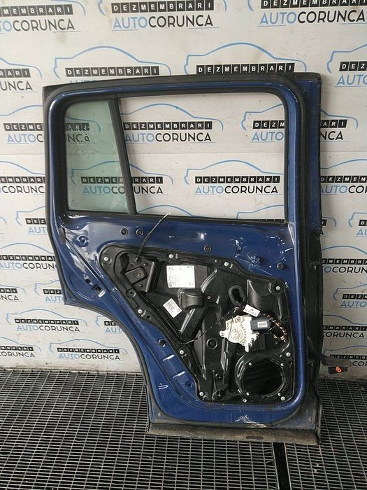 Usa Stanga Spate Volkswagen Tiguan 5N 2007 - 2011 SUV 4 Usi Albastru (1114) ZGÂRIATA