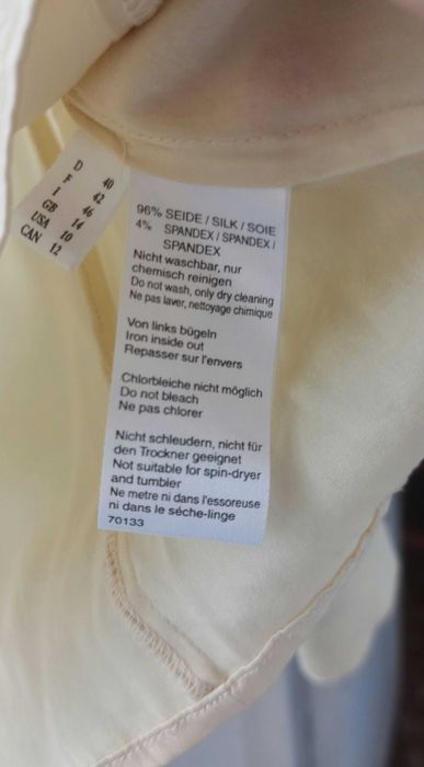 Блуза и риза с естествена коприна