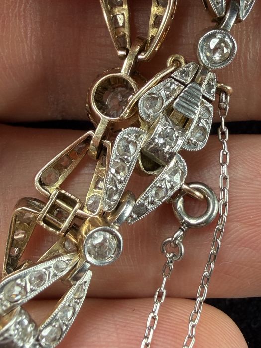 Златна гривна 18к Art Deco