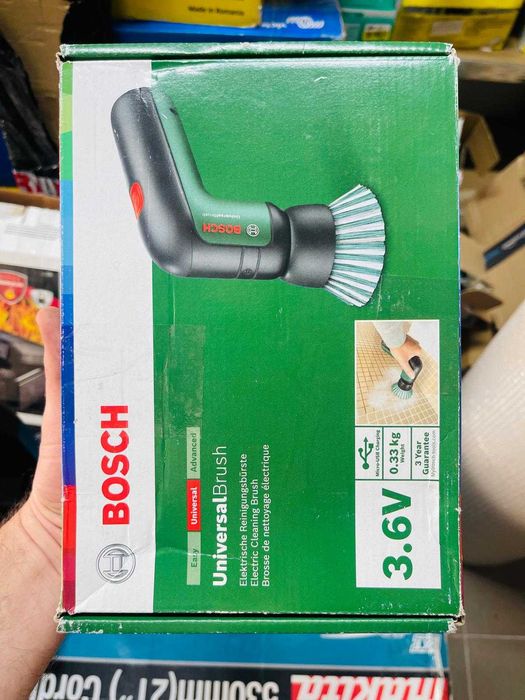 Perie electrică Bosch UniversalBrush cu baterie de 3,6 V, 1 Micro USB