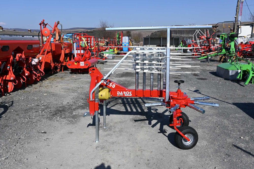 Grebla rotativa de adunat DA ROS GR 250 - fabricat in ITALIA