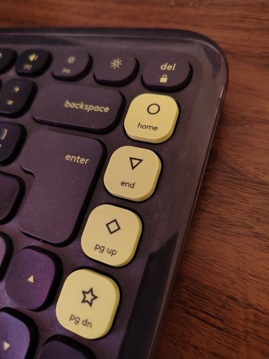 Безжична клавиатура Logitech POP Icon Keys в отлично състояние