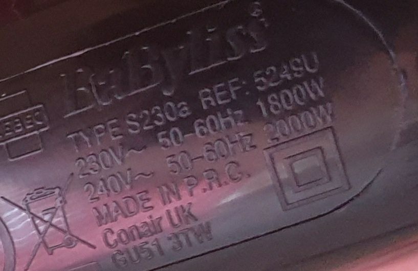 Продавам Сешоар BaByliss 2000w