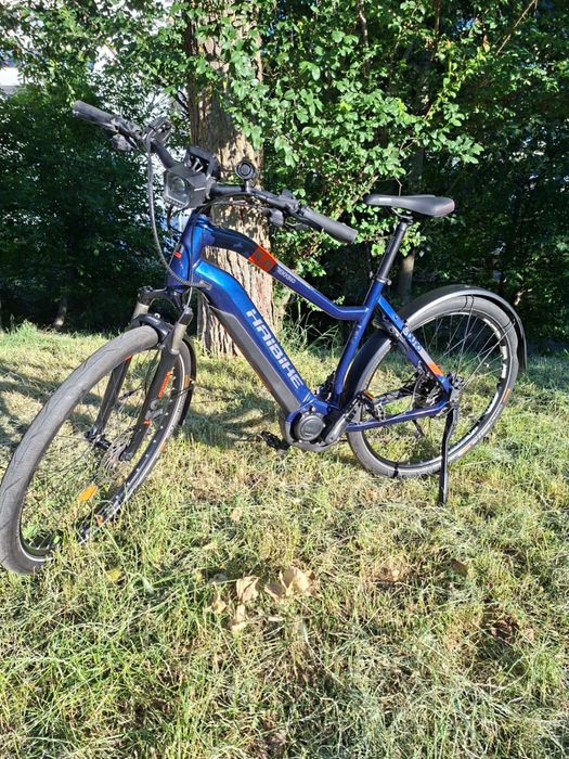 E bike bicicletă electrică Haibike model Trekking SDURO suspensie fata yamaha nu bosch