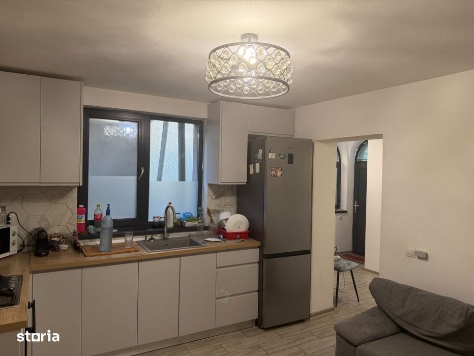 Casa parter, mobilata, 86 mp utili, 200 mp teren, zona Parc-Ungureni