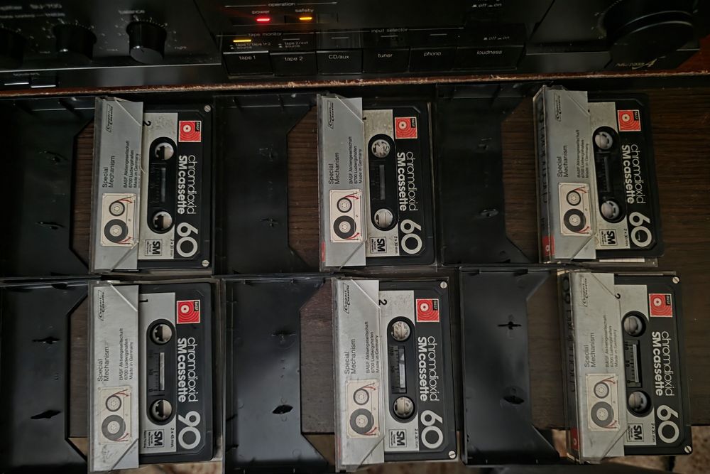 Аудио касетки BASF chromdioxid