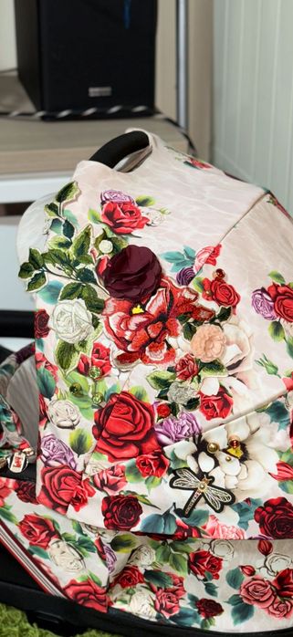 Кош за новородено Cybex Priam / e-Priam 4 Spring Blossom