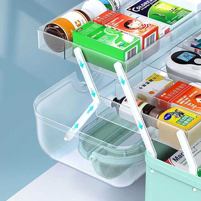 Кутия и органайзер за лекарства тип куфар АПТЕЧКА