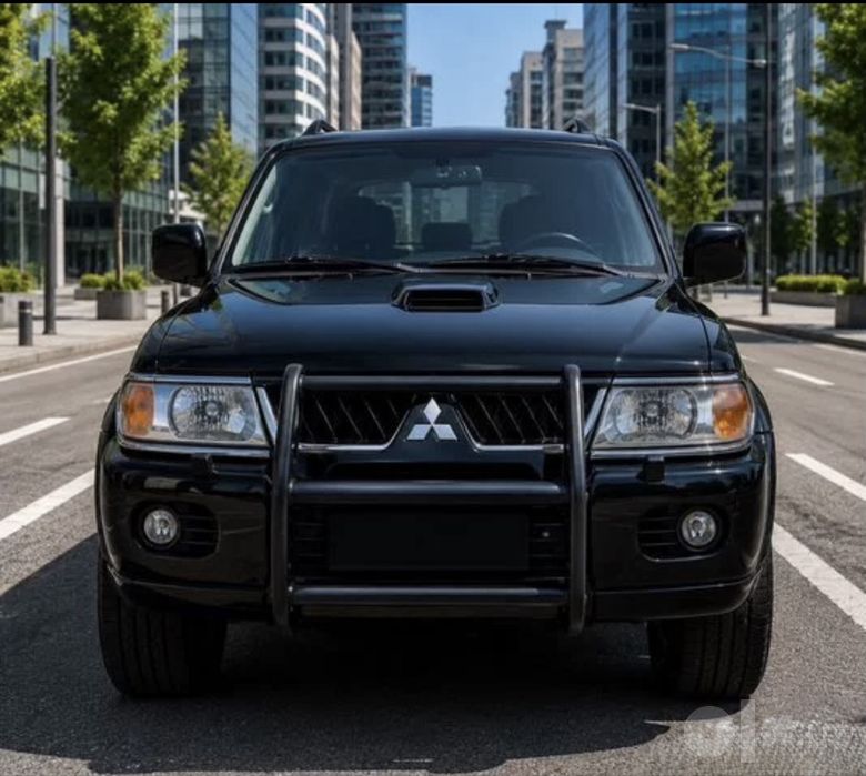 Защита бампера Mitsubishi l200 pajero sport