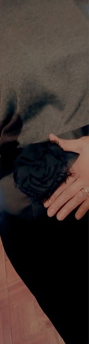 Цветок из шифона и кружев,органзы,шёлка.