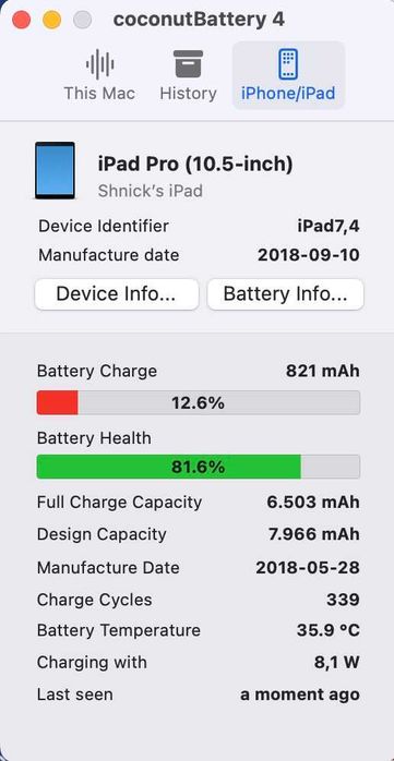 iPad Pro 10.5 64GB Cellular + Logitech Keyboard Case