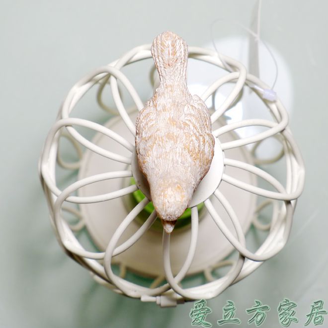 подсвечник с птичкой