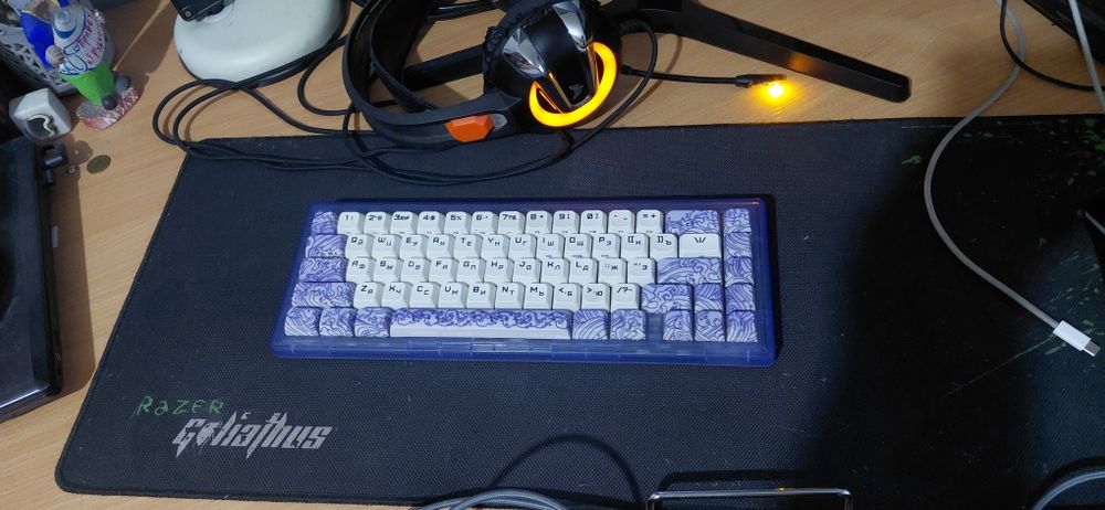 Клавиатура ардор на желтых свитчат