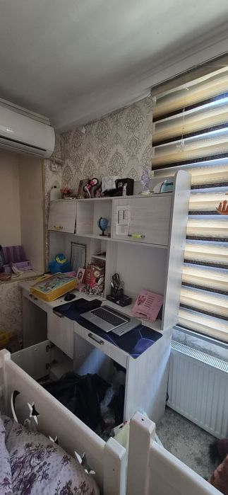 Детский мебель шкаф, парта, 2х этажный кровать