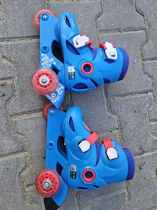 Role Oxelo 3 roti, mărime reglabilă 26-28