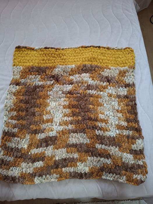 ТОТАЛНА РАЗПРОДАЖБА Ръчно плетено  бебешко одеяло