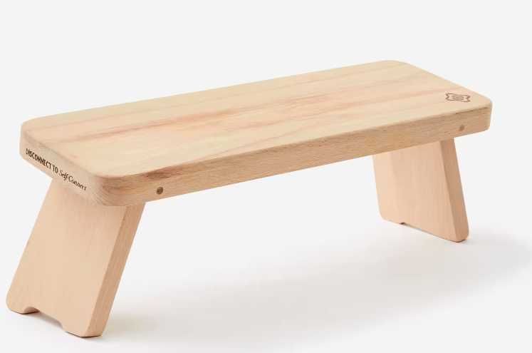 Banca pliabila din lemn de fag – yoga si meditatie