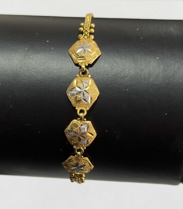 Златна гривна 22карата 4.3грама