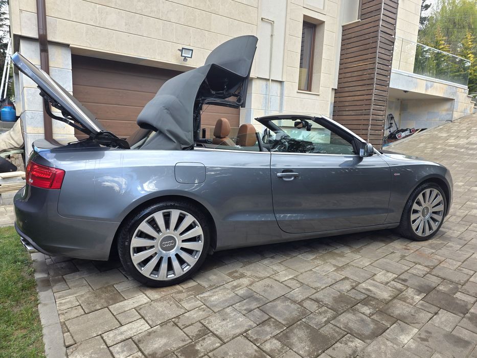 Audi A5 cabrio,  S-line, impecabil, intretinut excesiv, super stare si dotari, facelift !!!