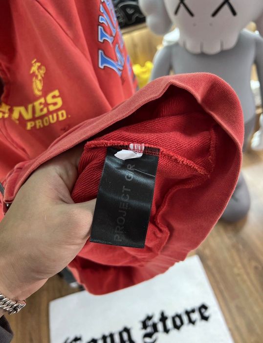 суитчър GRAILZ Project G/R USA Marines Faded Red