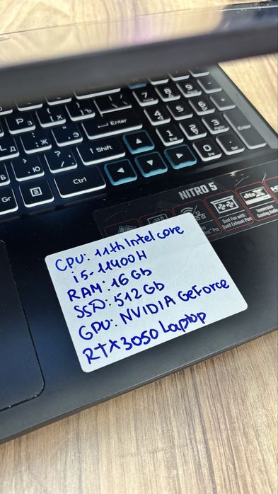 Игровой Ноутбук Acer Nitro 5