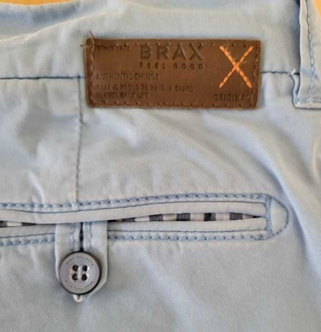 Pantaloni blugi barbati Brax L - XL 94cm talie bleu
